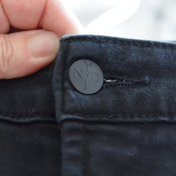 NYDJ Jeans Ami Skinny Leggings Jeans Lift Tuck Technology Black Womens Size 4 - Picture 10 of 16